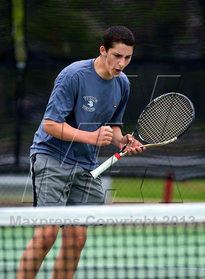 Thumbnail 1 in Nassau County Section 8 Boys Tennis Championships photogallery.