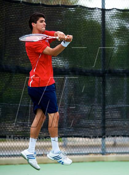 Thumbnail 2 in Nassau County Section 8 Boys Tennis Championships photogallery.