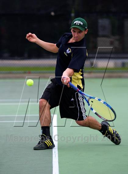 Thumbnail 1 in Nassau County Section 8 Boys Tennis Championships photogallery.