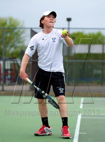 Thumbnail 2 in Nassau County Section 8 Boys Tennis Championships photogallery.