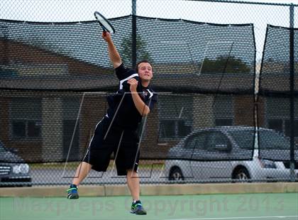 Thumbnail 3 in Nassau County Section 8 Boys Tennis Championships photogallery.