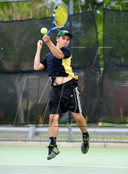 Thumbnail 1 in Nassau County Section 8 Boys Tennis Championships photogallery.