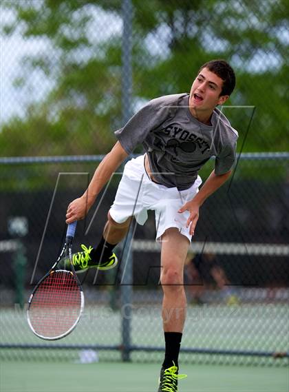 Thumbnail 1 in Nassau County Section 8 Boys Tennis Championships photogallery.
