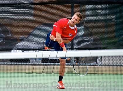 Thumbnail 3 in Nassau County Section 8 Boys Tennis Championships photogallery.