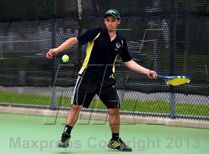Thumbnail 2 in Nassau County Section 8 Boys Tennis Championships photogallery.