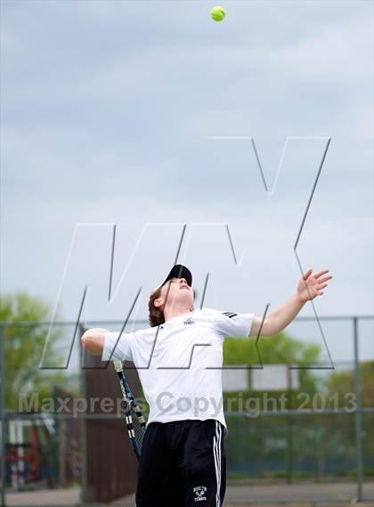 Thumbnail 3 in Nassau County Section 8 Boys Tennis Championships photogallery.
