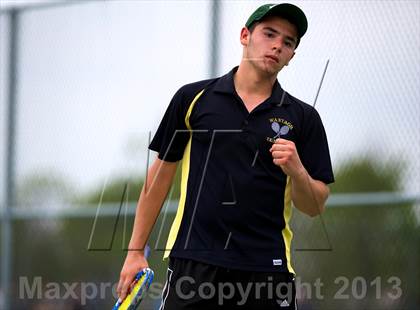 Thumbnail 2 in Nassau County Section 8 Boys Tennis Championships photogallery.