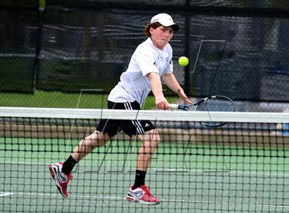 Thumbnail 3 in Nassau County Section 8 Boys Tennis Championships photogallery.