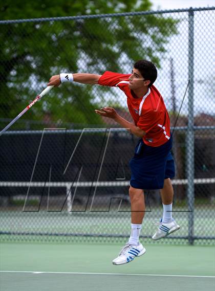 Thumbnail 2 in Nassau County Section 8 Boys Tennis Championships photogallery.