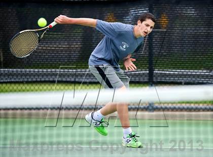 Thumbnail 2 in Nassau County Section 8 Boys Tennis Championships photogallery.