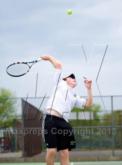 Thumbnail 1 in Nassau County Section 8 Boys Tennis Championships photogallery.