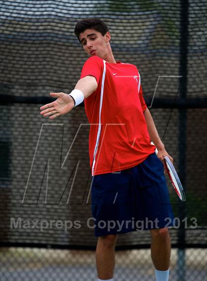 Thumbnail 1 in Nassau County Section 8 Boys Tennis Championships photogallery.