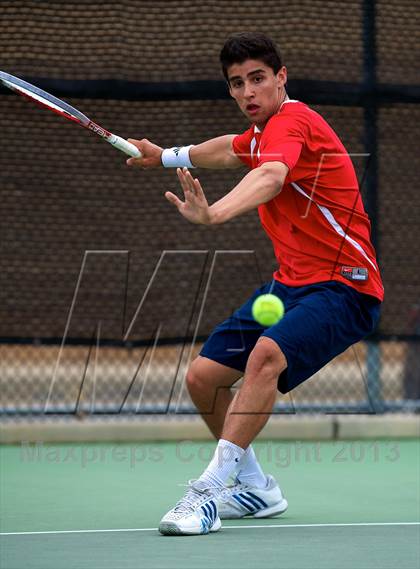 Thumbnail 1 in Nassau County Section 8 Boys Tennis Championships photogallery.