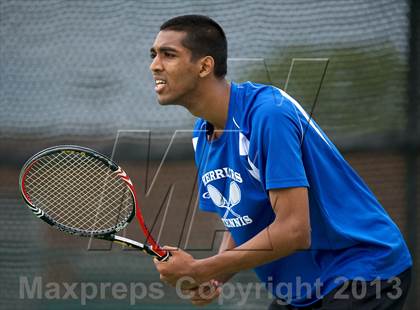 Thumbnail 2 in Nassau County Section 8 Boys Tennis Championships photogallery.