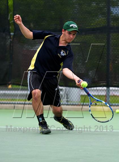 Thumbnail 1 in Nassau County Section 8 Boys Tennis Championships photogallery.
