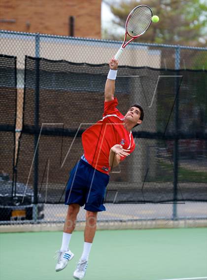 Thumbnail 3 in Nassau County Section 8 Boys Tennis Championships photogallery.