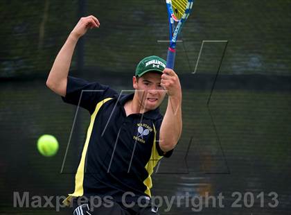 Thumbnail 3 in Nassau County Section 8 Boys Tennis Championships photogallery.
