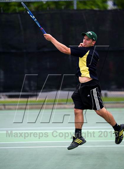 Thumbnail 1 in Nassau County Section 8 Boys Tennis Championships photogallery.
