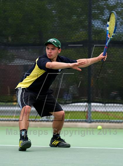 Thumbnail 1 in Nassau County Section 8 Boys Tennis Championships photogallery.