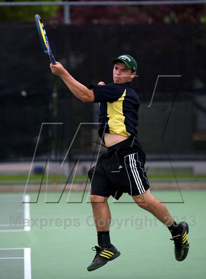 Thumbnail 3 in Nassau County Section 8 Boys Tennis Championships photogallery.