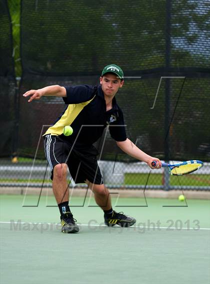 Thumbnail 3 in Nassau County Section 8 Boys Tennis Championships photogallery.