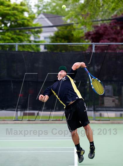 Thumbnail 2 in Nassau County Section 8 Boys Tennis Championships photogallery.