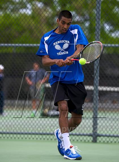 Thumbnail 3 in Nassau County Section 8 Boys Tennis Championships photogallery.