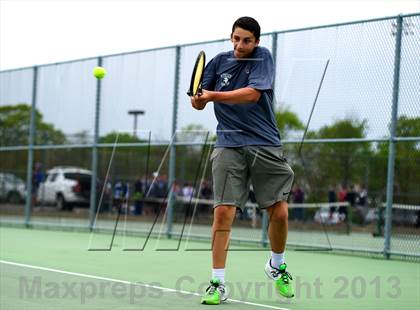 Thumbnail 2 in Nassau County Section 8 Boys Tennis Championships photogallery.