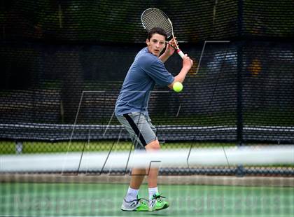 Thumbnail 3 in Nassau County Section 8 Boys Tennis Championships photogallery.