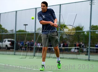 Thumbnail 1 in Nassau County Section 8 Boys Tennis Championships photogallery.