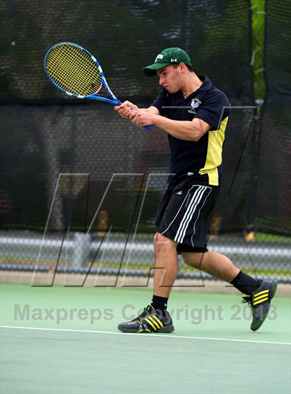 Thumbnail 2 in Nassau County Section 8 Boys Tennis Championships photogallery.