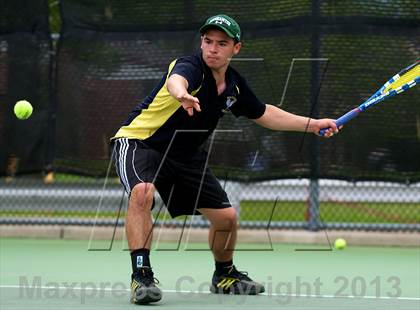 Thumbnail 2 in Nassau County Section 8 Boys Tennis Championships photogallery.
