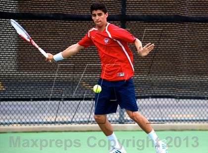 Thumbnail 2 in Nassau County Section 8 Boys Tennis Championships photogallery.