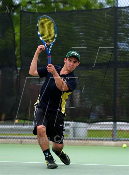 Thumbnail 2 in Nassau County Section 8 Boys Tennis Championships photogallery.