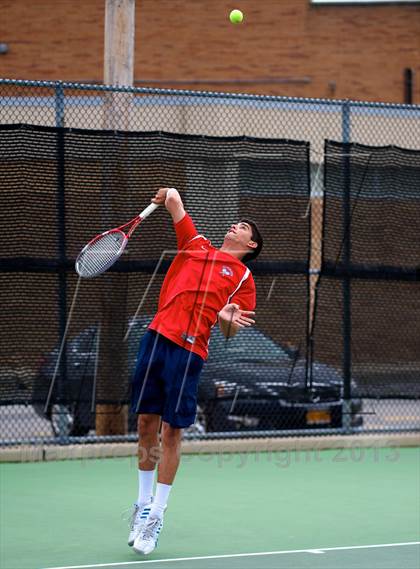 Thumbnail 1 in Nassau County Section 8 Boys Tennis Championships photogallery.