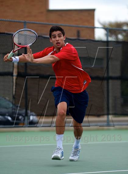 Thumbnail 3 in Nassau County Section 8 Boys Tennis Championships photogallery.