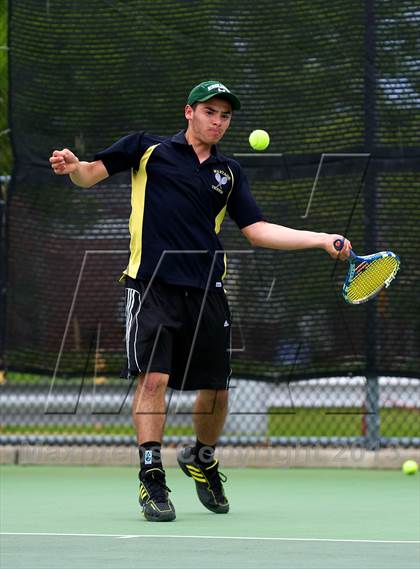 Thumbnail 1 in Nassau County Section 8 Boys Tennis Championships photogallery.
