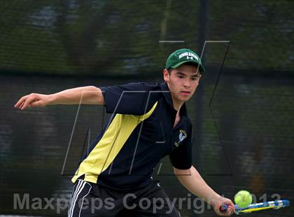 Thumbnail 2 in Nassau County Section 8 Boys Tennis Championships photogallery.