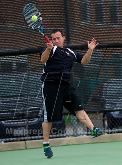 Thumbnail 1 in Nassau County Section 8 Boys Tennis Championships photogallery.
