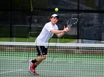 Thumbnail 2 in Nassau County Section 8 Boys Tennis Championships photogallery.
