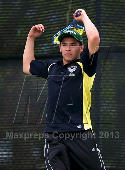 Thumbnail 3 in Nassau County Section 8 Boys Tennis Championships photogallery.