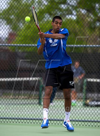 Thumbnail 2 in Nassau County Section 8 Boys Tennis Championships photogallery.