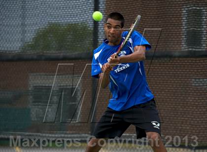 Thumbnail 3 in Nassau County Section 8 Boys Tennis Championships photogallery.