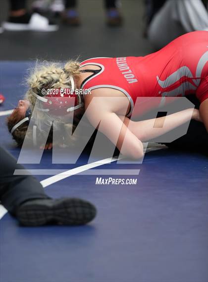 Thumbnail 3 in UIL Girls 6A Regional Wrestling Tournament  photogallery.