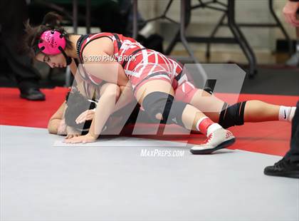 Thumbnail 3 in UIL Girls 6A Regional Wrestling Tournament  photogallery.