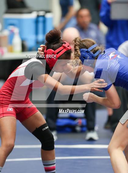 Thumbnail 2 in UIL Girls 6A Regional Wrestling Tournament  photogallery.