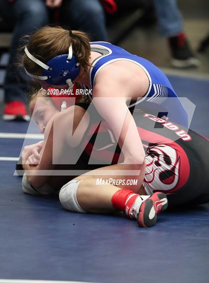 Thumbnail 2 in UIL Girls 6A Regional Wrestling Tournament  photogallery.