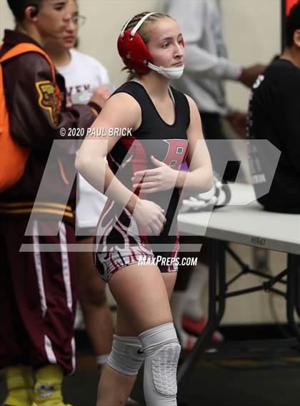 Thumbnail 1 in UIL Girls 6A Regional Wrestling Tournament  photogallery.