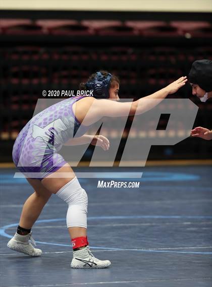 Thumbnail 2 in UIL Girls 6A Regional Wrestling Tournament  photogallery.