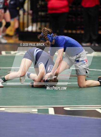 Thumbnail 1 in UIL Girls 6A Regional Wrestling Tournament  photogallery.